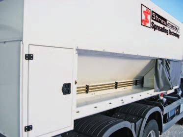 Equipment designed for top performance a class of its own Ample storage space additional storage compartments can be added upon request The container