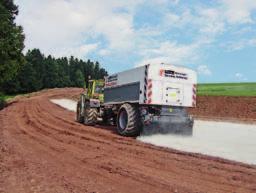 Broad range of applications and always economical 10 TA: pre-spreading lime for the construction of a bypass road 16