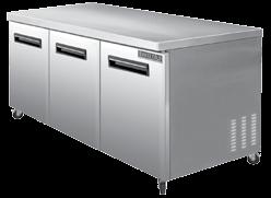 UNDERCOUNTER REFRIGERATOR/FREEZER Maxx Cold undercounter refrigerators and freezers make the most of available space and provide reliable service.