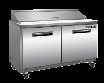 SANDWICH STATIONS Maxx Cold X-Series Sandwich Stations provide the perfect blend of durability and accessibility to allow for quick and easy preparation of sandwiches, salads, and more at a value