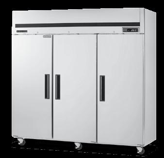 TOP MOUNT REACH-IN REFRIGERATION Maxx Cold top mounted compressor reach-in refrigeration is built to last. Temperature is digitally controlled and easily viewed from the exterior of the cabinet.