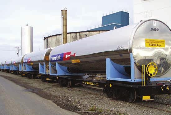 Road/Rail Tankers cont d Special Features: The Mercer Stainless range of Bulk Rail Tankers has been developed to meet the rugged