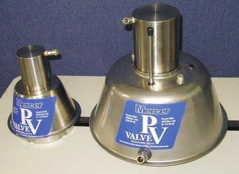 PV Valve A World First Valve for mechanized tank protection, dairy level clean in place (CIP) and filtering to atmosphere.