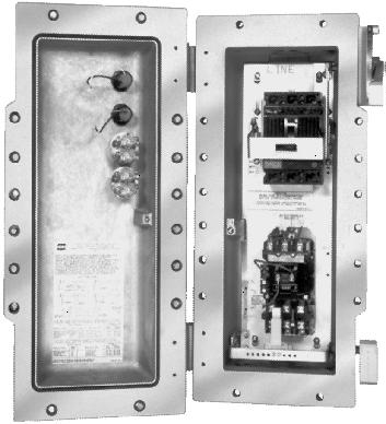 EBMC Combination Line 3, 3R, 4, 4X, 7BCD, 9EFG, 12 Applications: Spectrum EBM hinged cover motor control enclosures are used: For general motor control and circuit protection indoors and outdoors in