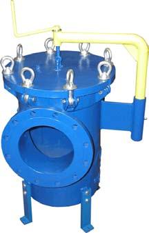 Series 107 & 108 Simplex Strainers Cast simplex strainers are used in applications where the flow can be interrupted for basket cleaning.