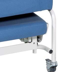mm upholstery Rex Armrests: 500 x 70 mm Height from seat to