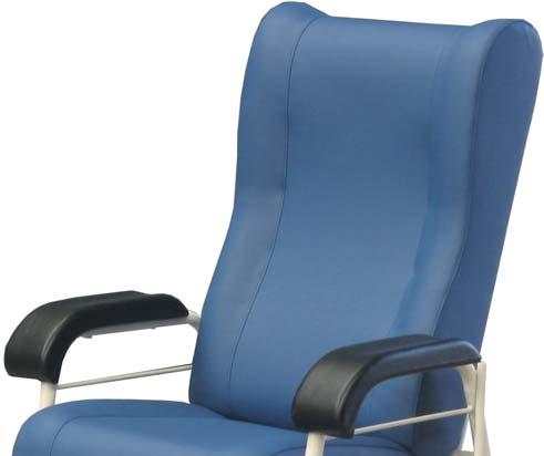 hidemar MANUAL RECLININ ARMCHAIRS WITH FOOTREST Upholstered in heavy-duty vinyl fabric,