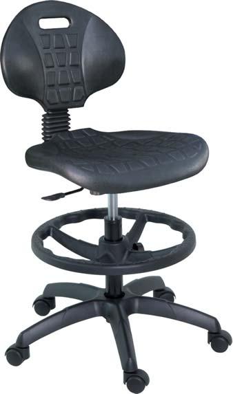 hidemar STOOLS Adjustable height by gas spring. Height range: 500 700 mm.
