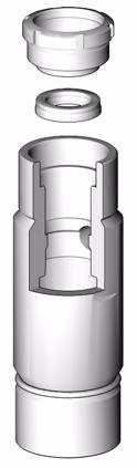 Slide bushing (4*) onto rod (). Wide end of bushing must face up, toward u-cup. a. Models 4683, 4683, 4597, and 4597: Grease u-cup (0*) and cylinder ().