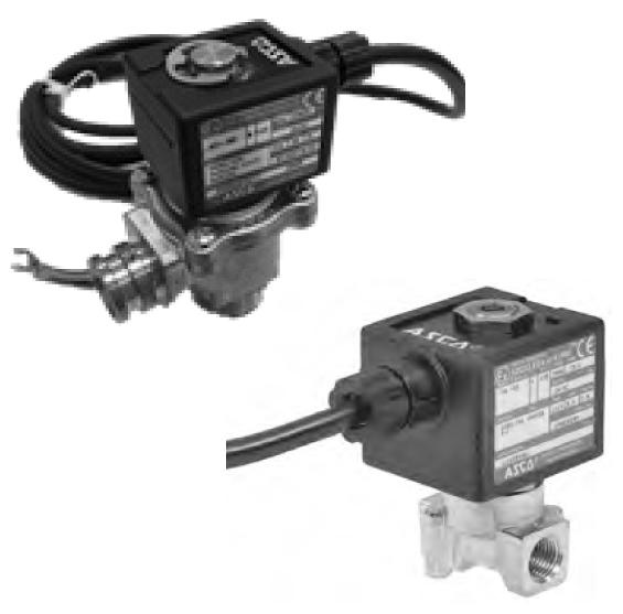 SOLENOID VALVES proportional direct operated for vapour recovery regulating applications 1/4" - 3/4" NC 2/2 291 The proportional solenoid valves can handle a variable flow of fuel vapour,