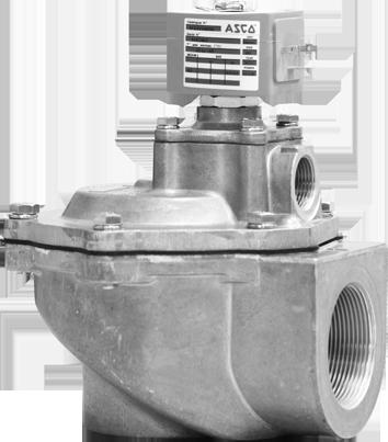 PULSE VALVES aluminium body 3/4" - 3 1/2" NC IN 2/2 353 The diaphragm pulse valves are especially designed for dust collector service applications, combining high flow, long life and extremely fast