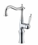 Pop-up Waste with 1/2 Flexible Tubes 285 mm High Spout Length 140 mm Code: BDM-PRI-112525-A- 3 Hole Deck Mounted Basin