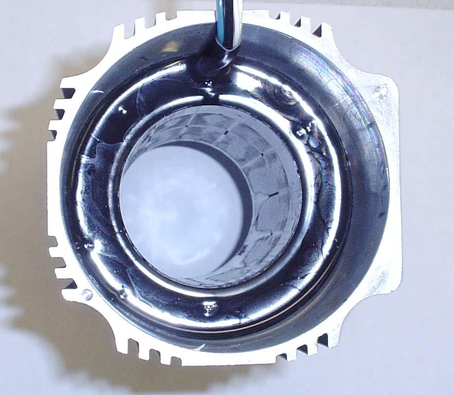 Potting a T-LAM Stator using Thermally Conductive Epoxy Figure 10 T-LAM Stator Potted with Thermally Conductive Epoxy Besides lowering the winding resistance, all Exlar T-LAM motors and actuators are