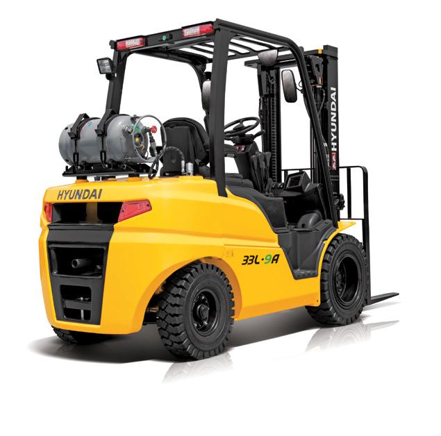 Your satisfaction is our priority! Hyundai introduces a new line of 9series diesel forklift trucks.