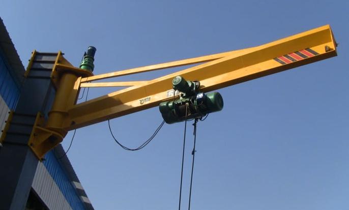 25~1 t At the same time, the electric hoist is traveling laterally along the arm, and also lifting objects in the vertical direction.