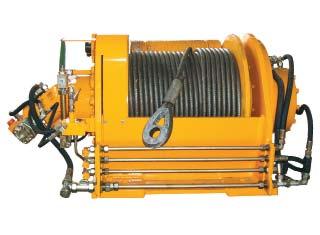 GB 40 System Description Base Carrier Single winch with free-fall function High effective line
