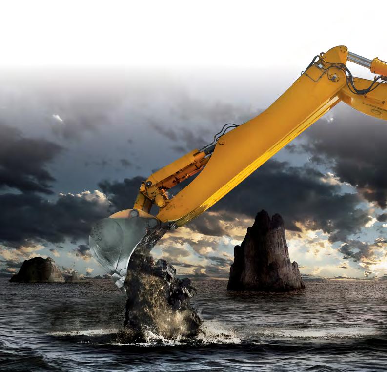 Marine application experience Since 1954, Liebherr has been designing, manufacturing and servicing crawler mounted excavators used in the toughest applications.