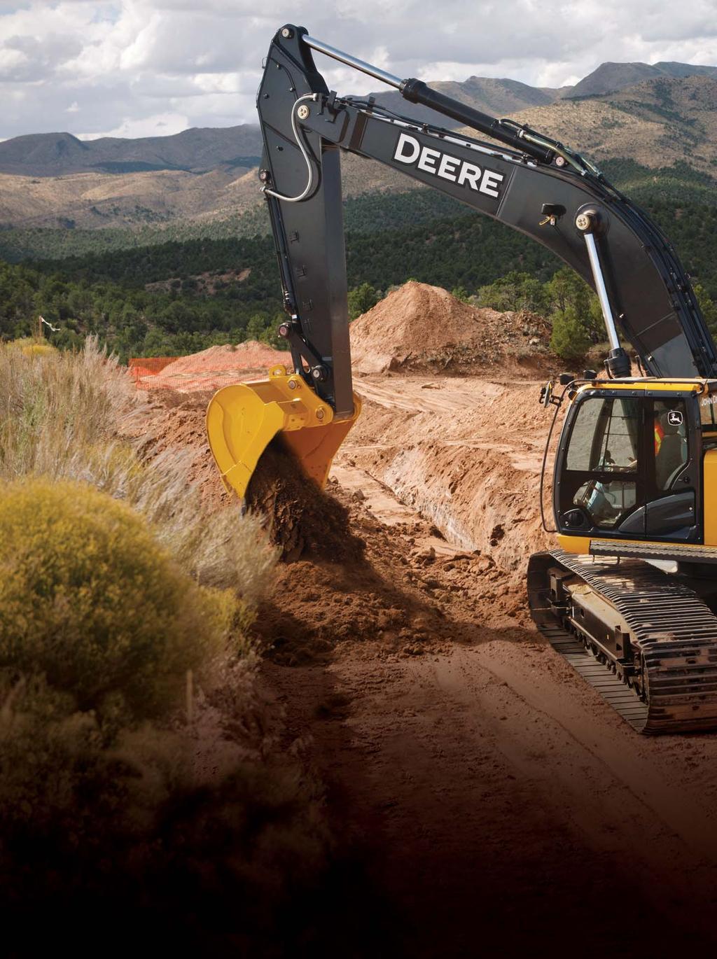 Nothing runs like a Deere, because nothing is built like one. 8 9 When you ve got material to move and deadlines to meet, you can rely on a 470G LC.