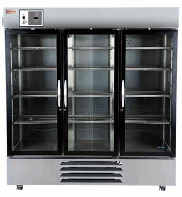 MR12PA-GAEE-TS 23 cu. ft. lab freezer with solid stainless steel door, model no. MF25SS-SAEE-TS 27 cu.