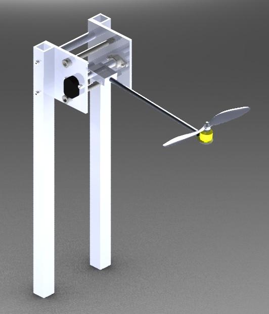 (a) Rotor Pendulum Test System (b) Dual Rotor Test System Figure 5: SDSM&T Test Systems 6 CONCLUSION The SDSM&T UAV team has developed an autonomous quadrotor capable of locating and entering a one