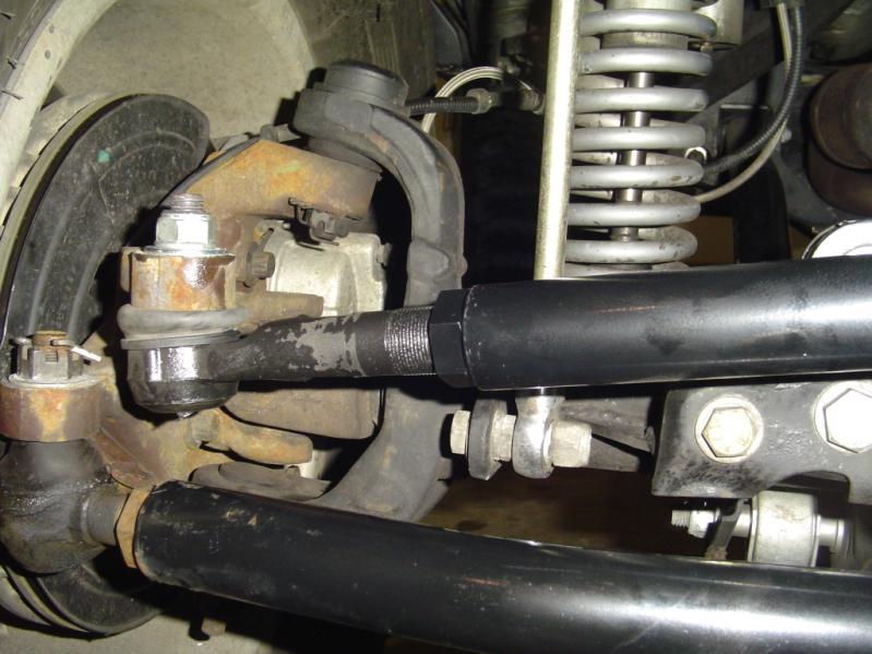 P.S. Knuckle Connections 6) Measure the OEM drag link operating length from center of ball joint to center of ball joint.