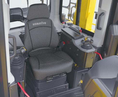 D375A-8 WORKING ENVIRONMENT New Cab Design