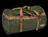 for extra carrying comfort The duffel bag is