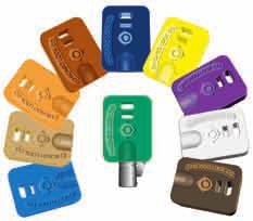 ACE KEY COVERS / WEATHER COVERS ACE KEY COVERS Available in a large range of colors, these user friendly Ace II Key Handle Covers from Chicago Lock make key management easy.