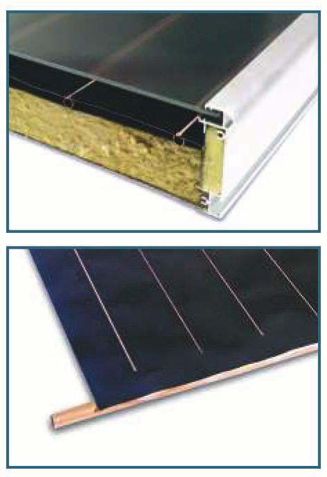 5 O flat plate collector horizontal arrangement 55000203 550203 55000204 550204 Dimensions and overall dimensions SEETIVE solar collector 2.0-2.5 M G F SEETIVE 2.