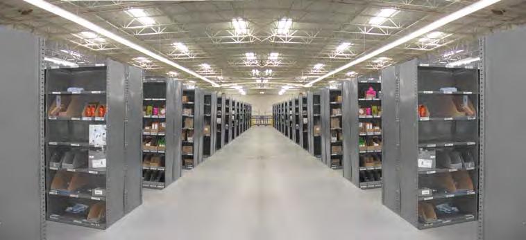 HI-TECH STEEL SHELVING Hi-Tech shelving is a complete shelving line with the strength needed to handle most industrial applications