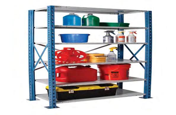 HI-TECH H-POST SHELVING Hi-TEch H-POST PROVIDES TWICE THE CAPACITY OF STANDARD POSTS H-Post High capacity Shelving is ideal when additional strength is required for any shelving installation.