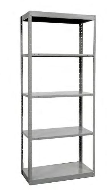 DURATECH PASS-THRU STEEL SHELVING stock program THE FASTEST shipping in THE INDUSTRY... Pass-thru Steel Shelving requires NO CROSS BRACES Unique design creates a very strong unit!