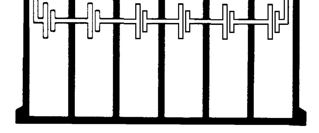 The plate strap joining the positive plates in the first cell is connected to the positive (Plus) terminal pole of the