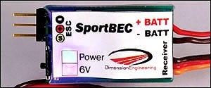 Dimension Engineering has a series of regulators called ParkBEC and SportBEC. The ParkBEC series comes in 5v and 6v versions which allow you to run more servos on input voltages up to 8s LiPo.