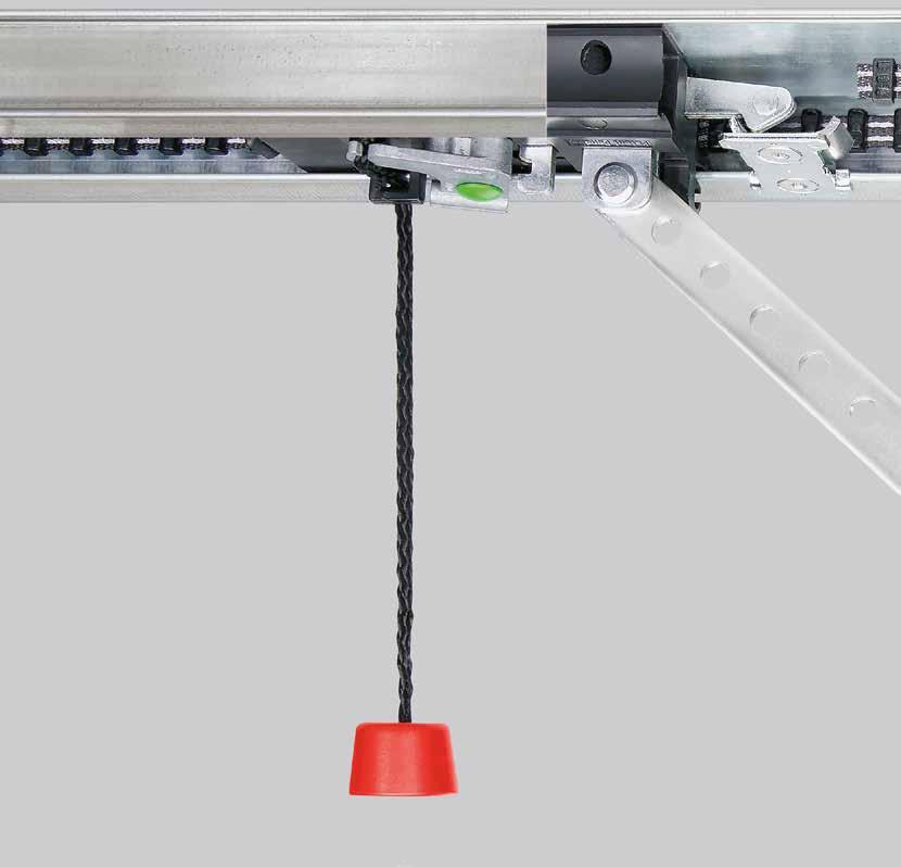 GARAGE DOOR OPERATOR BOOM As standard for all garage door operators Exceptionally flat boom An exceptionally flat boom of only 30 mm flat, means that operators are easy to fit to any commercially