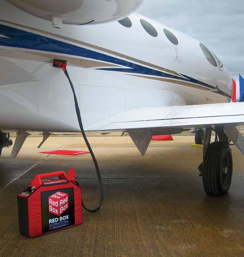 Ground Power DO NOT Dispatch without Red Box reliable cool start unit on board. Typical Aircraft: Beechcraft Kingair 100A, C90B, E90, Bell 212, 407, 430, 206 Longranger, 212, 407, 430.