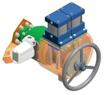 N-Line Valves SA-II Surface Stepping Actuator For Rising Stem Chokes The N-Line Valves SA-II Stepping Actuator is a pneumatically or hydraulically powered rotary indexing output actuator.