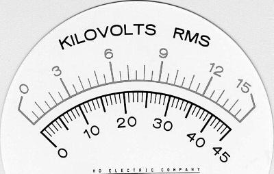 VOLTMETERS & PHASERS Analog Meters LINE-TO-GROUND AND LINE-TO-LINE MEASUREMENTS ALL ANALOG MODELS MEASURE DC THROUGH 1000HZ AC MARK I Scale MARK II