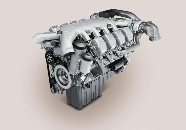 Engine model 501 C02 502 C02 6V 8V Power Output kw 265 350 375 480 (bhp) (355 469) (503 644) Peak Torque Nm 1850 2300 2400 3000 Speed rpm 1800 1800 Emissions qualification EPA Nonroad T4i Comp