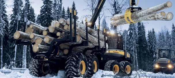 Engines for Forestry Equipment With us, your forestry operation is in the green.