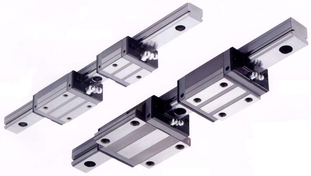 Linear Guide with Ball Retainer LGHR-F LGSR LGHR LGSR-S Features Low friction/low noise operation This bearing is equipped with ball retainers of plastic to prevent collision of each ball.