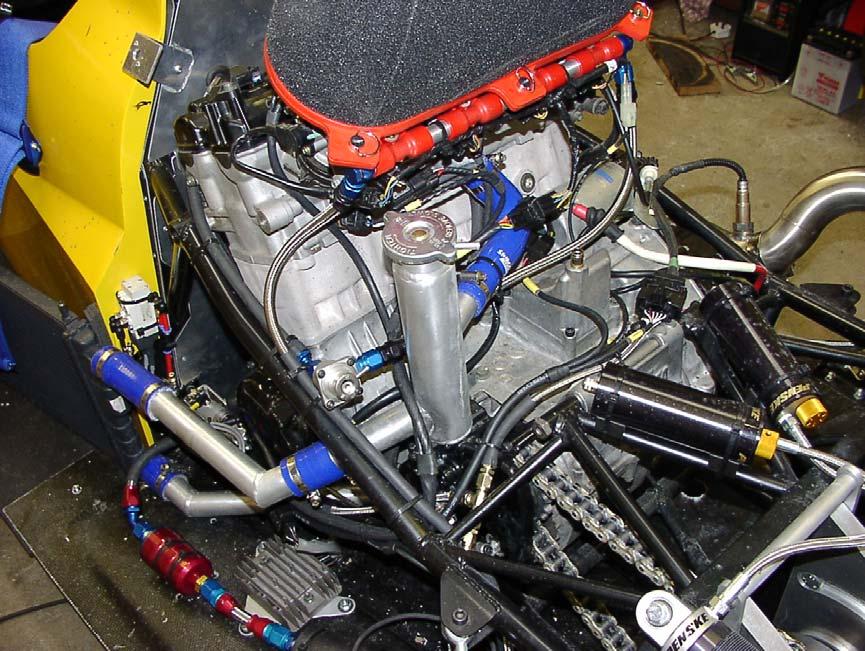 Wiring Harness will come though the bodywork behind the seat and up to connect with the existing Suzuki harness