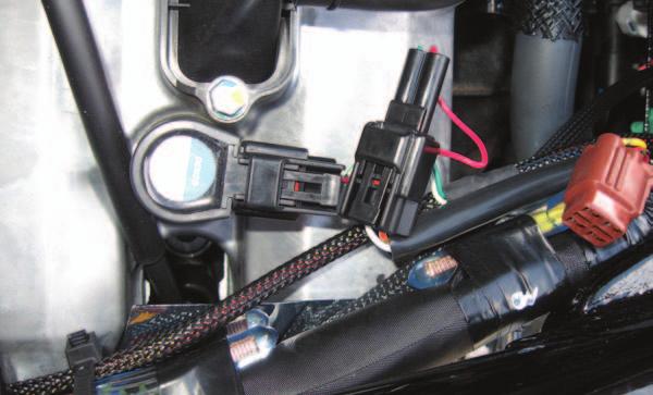 C 5 Plug the connectors with the GREEN wires from the Ignition Module in-line of the