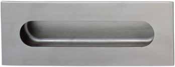Stainless steel pin (supplied) Matt brushed 152.