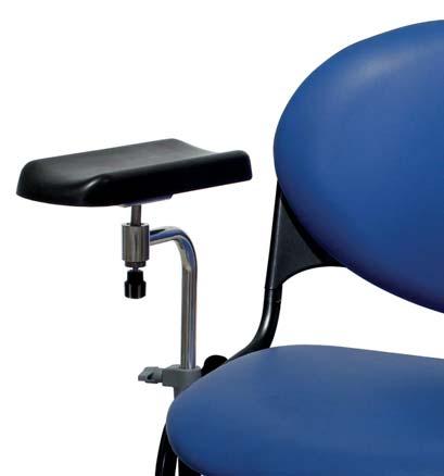 Phlebotomy Chair - Fixed Height Features Safe working load 120kg Stable four leg