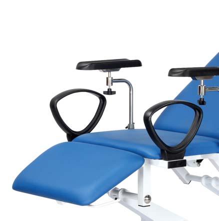 BS 5852:2006 Phlebotomy Chair - Variable Height Phlebotomy Chair - Bariatric BS 5852:2006 Safe working load & lifting capacity (from minimum height) of 325kg Adjustable angle backrest Manual -25 to