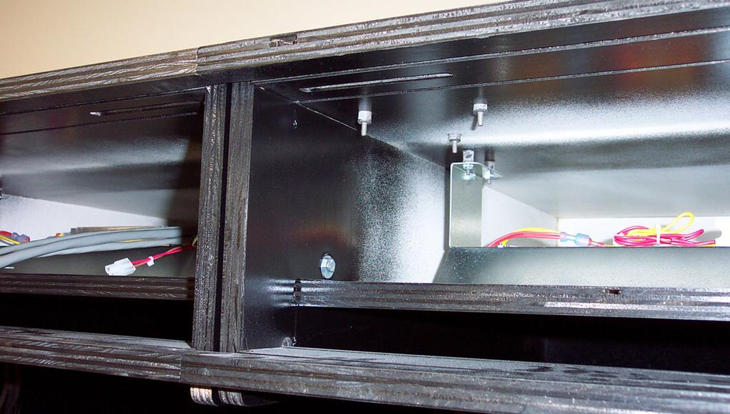INSTALLATION ***NOTE: THE OUTSIDE CABINETS USE CARRIAGE BOLTS TO ATTACH THE LATCHES ON