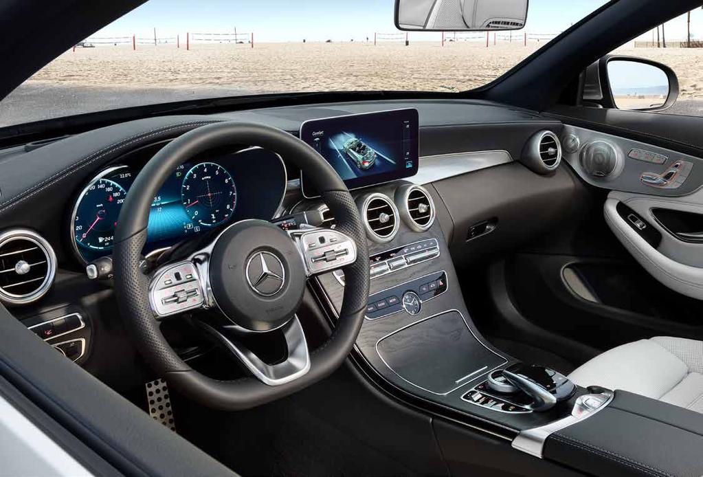 according to specification, the fully digital instruments and larger displays, including a new infotainment generation,