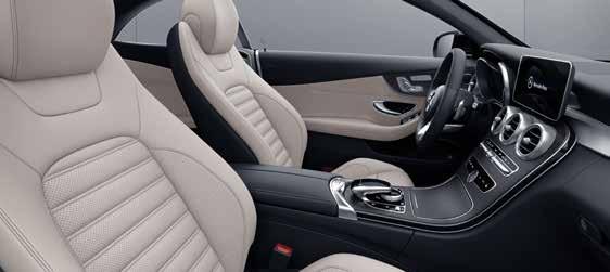 The design idiom and materials selected to create the high-quality interior already exude a sporty lifestyle as