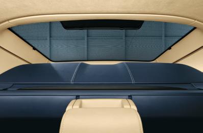 Cooling compartment in the rear Two fold-out cupholders above glove compartment Cooling compartment in the rear console located between the The cooling compartment is above the glove compartment The